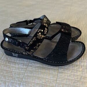 Alegria Verona 37 Leather Strap and Footbed EUC